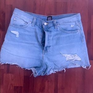 Girlfriend high rise shorts